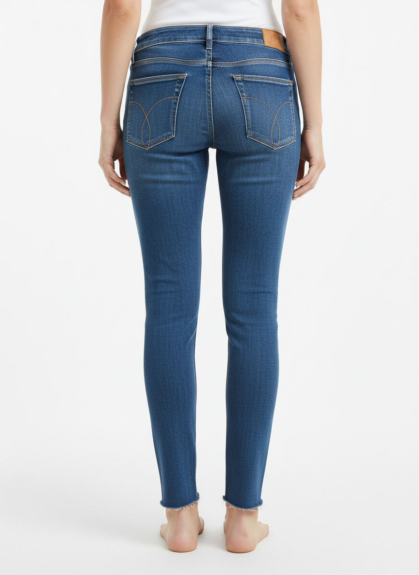 Jean Calvin Klein vue arrière avec motif losange