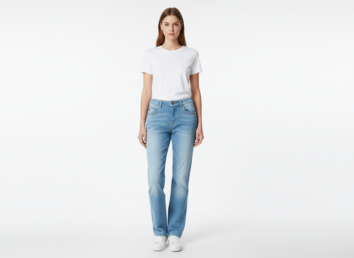 Jean CK vue de face détail poche corrigé