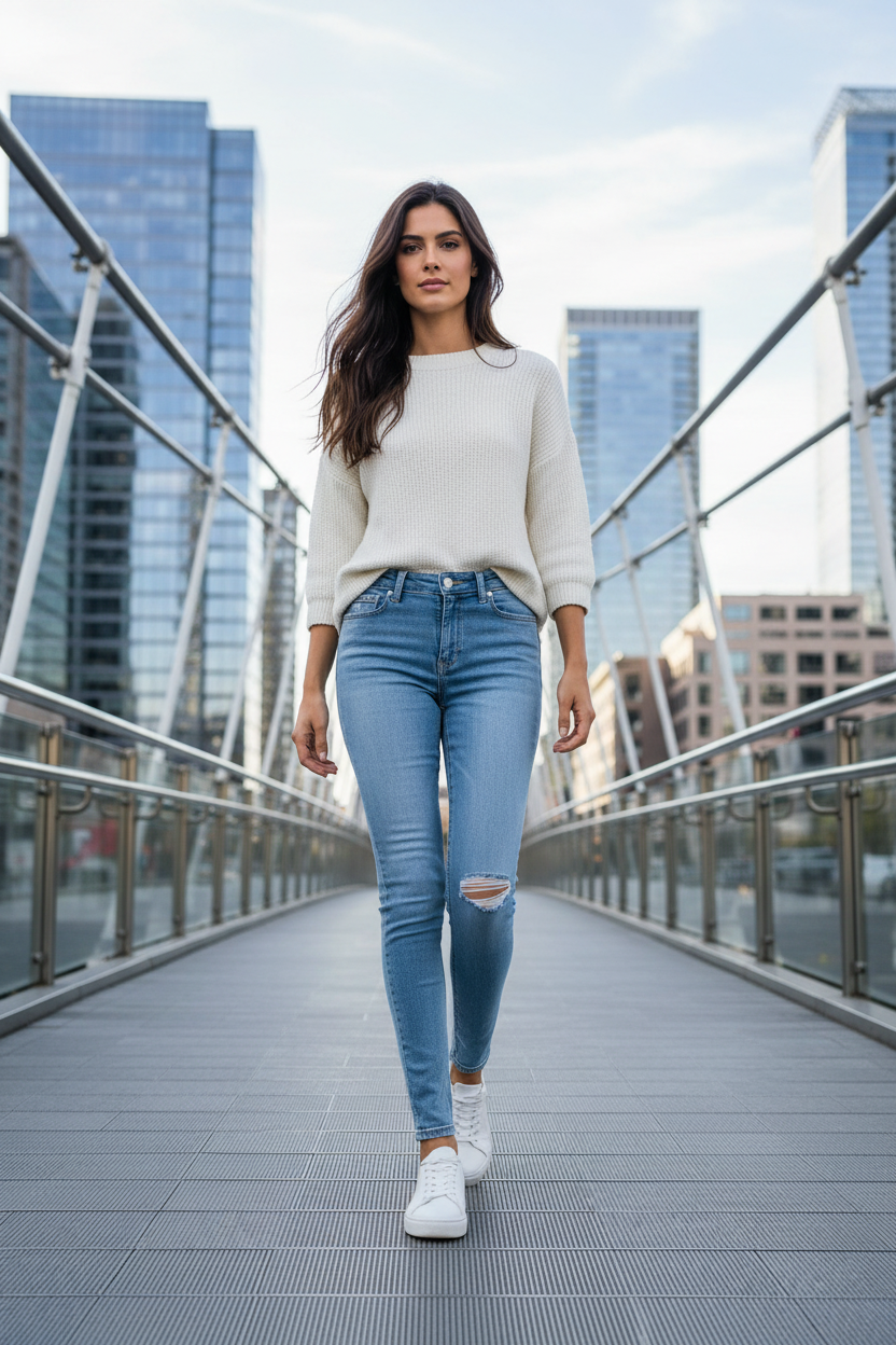 Jean Tommy Hilfiger - Street style