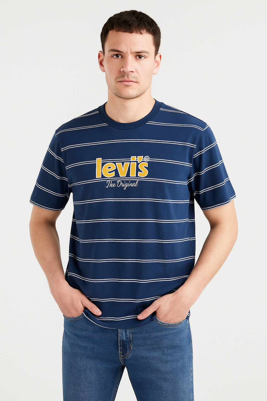 Mannequin portant le t-shirt The Original - vue face