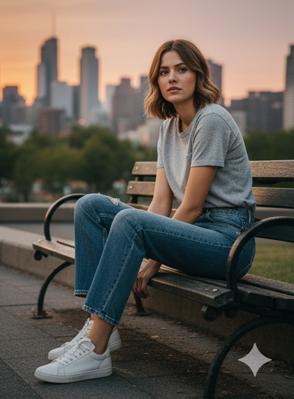 Jeans Mom Calvin Klein | Taille Haute, Tapered, Dégommé taille W26