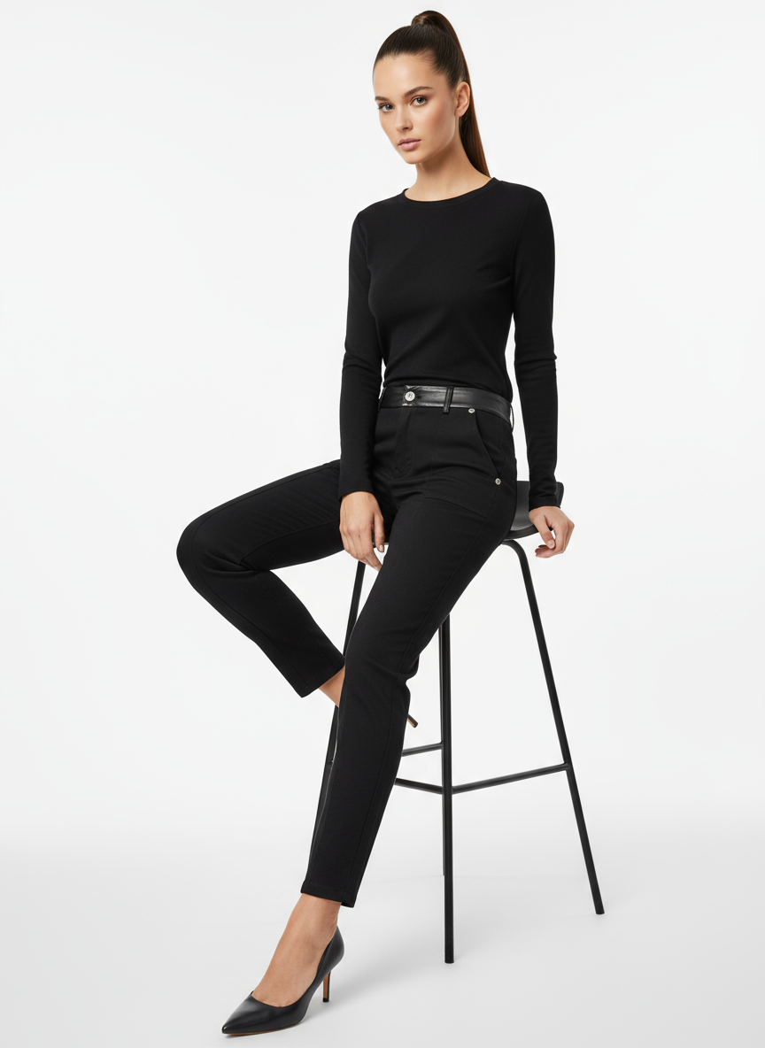 Pantalon DIESEL FAYZA-R pose assise