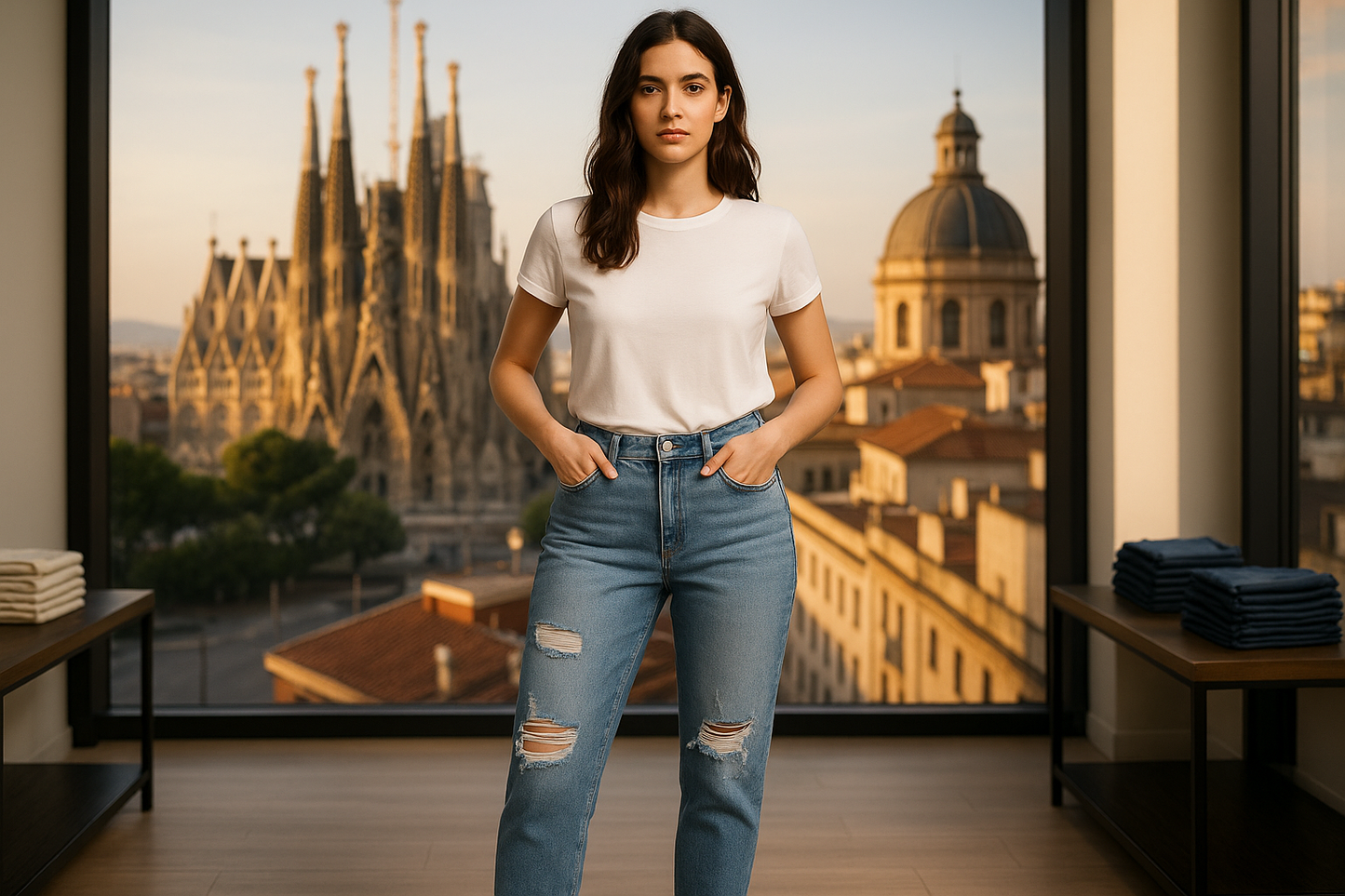 Photo 1 - Pose debout confiante