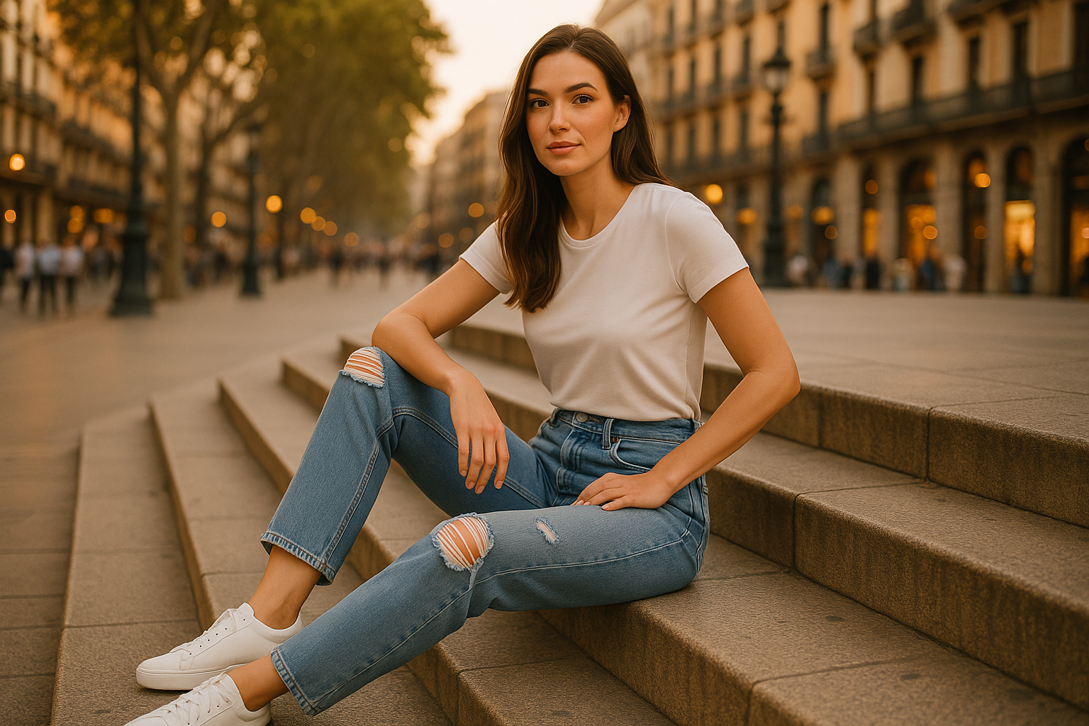 Photo 5 - Pose assise décontractée