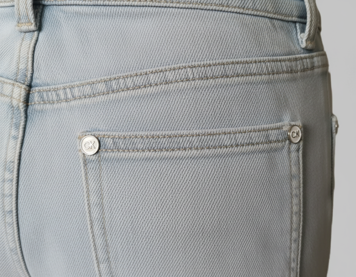 Photo améliorée des poches arrière Calvin Klein