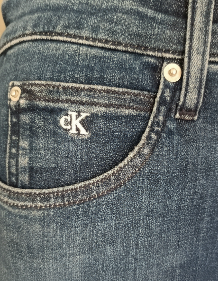 Photo améliorée du détail de poche Calvin Klein