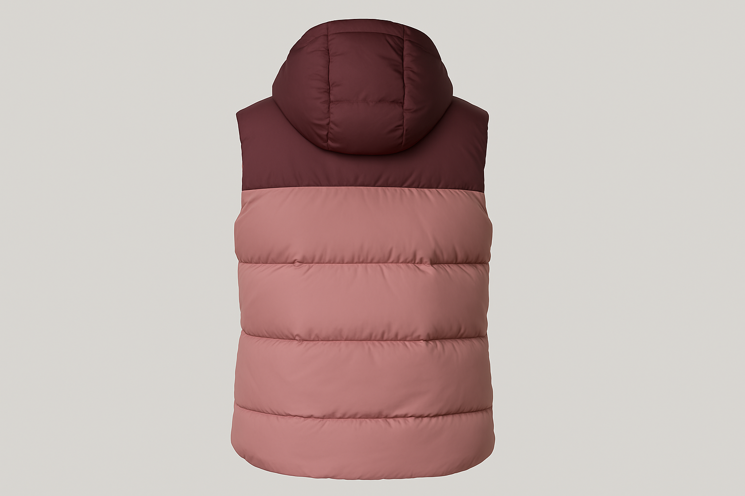 Photo de dos doudoune Columbia bicolore