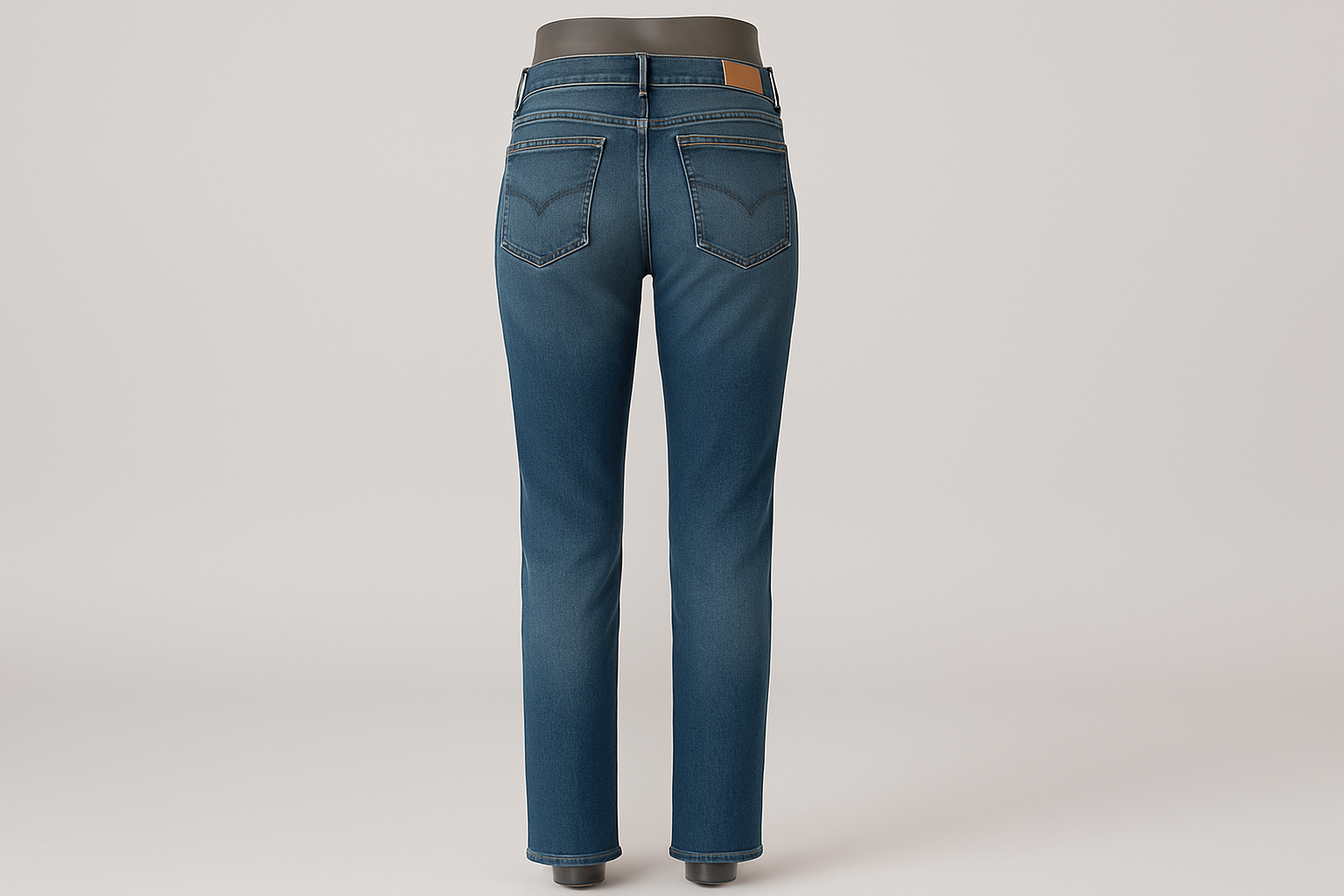 Photo de dos jean dégradé