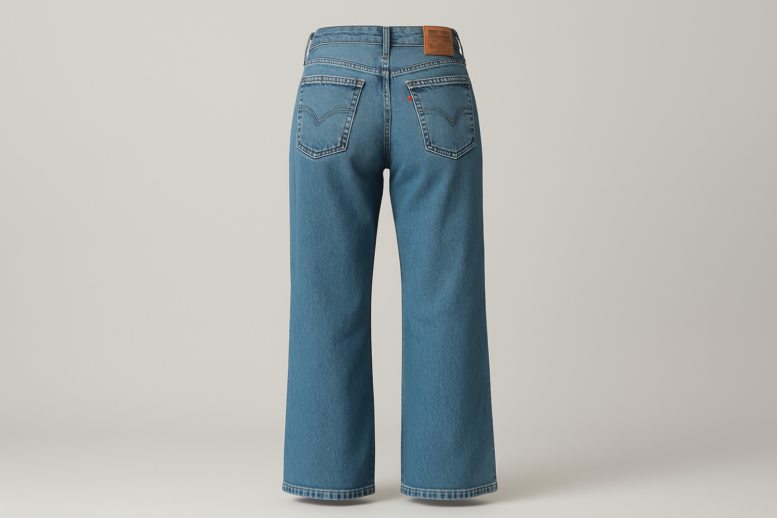 Photo de dos jean vintage