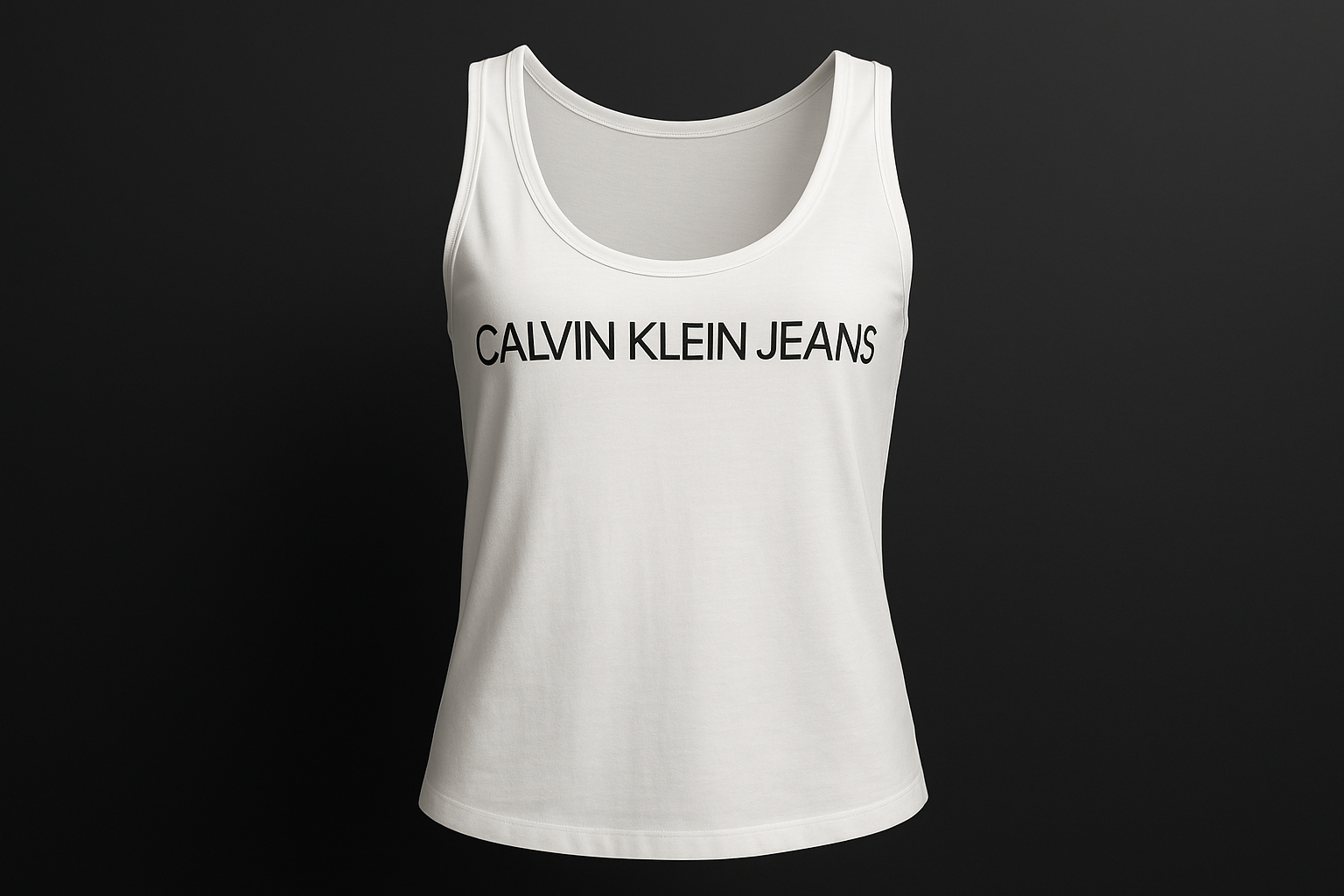 Photo produit débardeur Calvin Klein - fond foncé