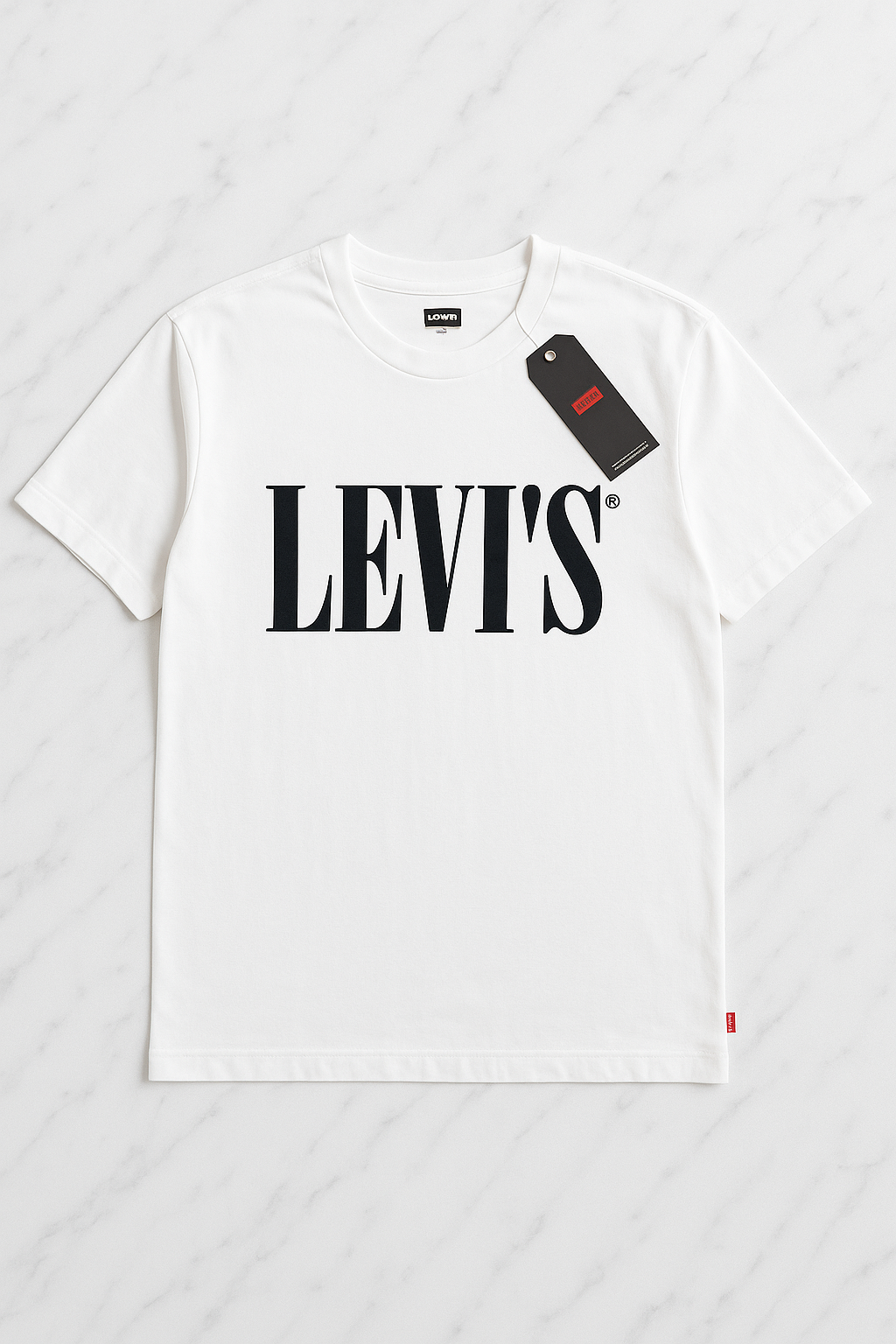 T-shirt Levi's homme blanc coupe relaxed fit logo poitrine taille M