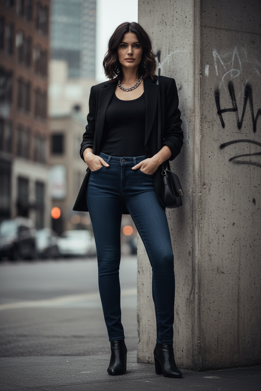 Calvin Klein Women's Skinny Jeans - Low Rise & Slim Fit, Size W28 IMPOSE TON STYLL