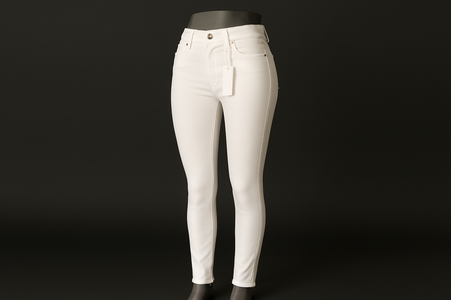 Photo produit jean Tommy Hilfiger femme blanc