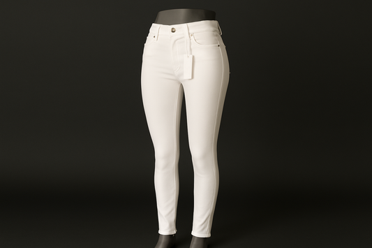 Photo produit jean Tommy Hilfiger femme blanc