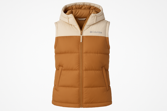 Photo produit premium doudoune Columbia beige/camel