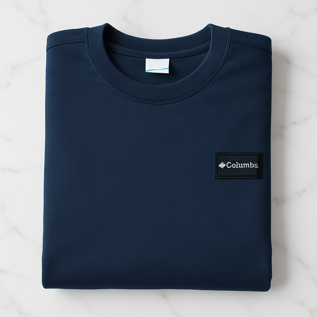 Pull Columbia écusson corrigé