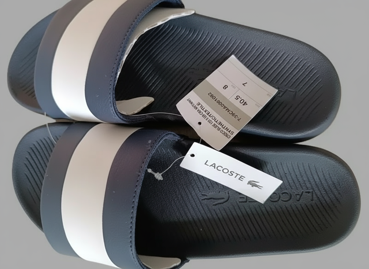 Semelles Lacoste avec étiquettes - Version professionnelle
