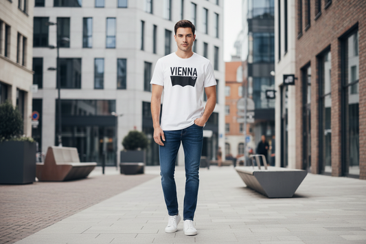 T-shirt Homme Levi's Vienna Blanc Logo Noir - Taille XXXL IMPOSE TON STYLL