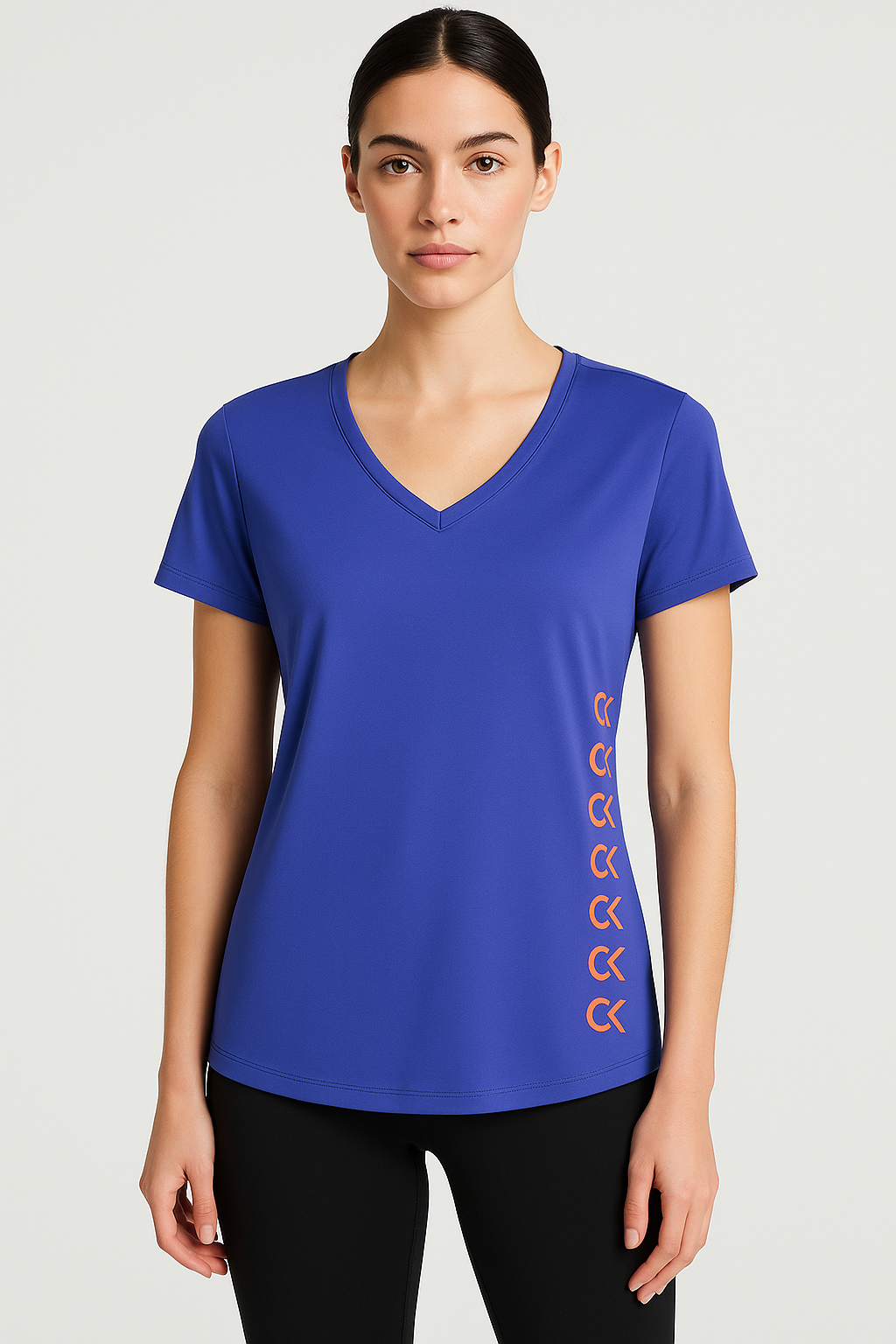 Vue de face Calvin Klein bleu V