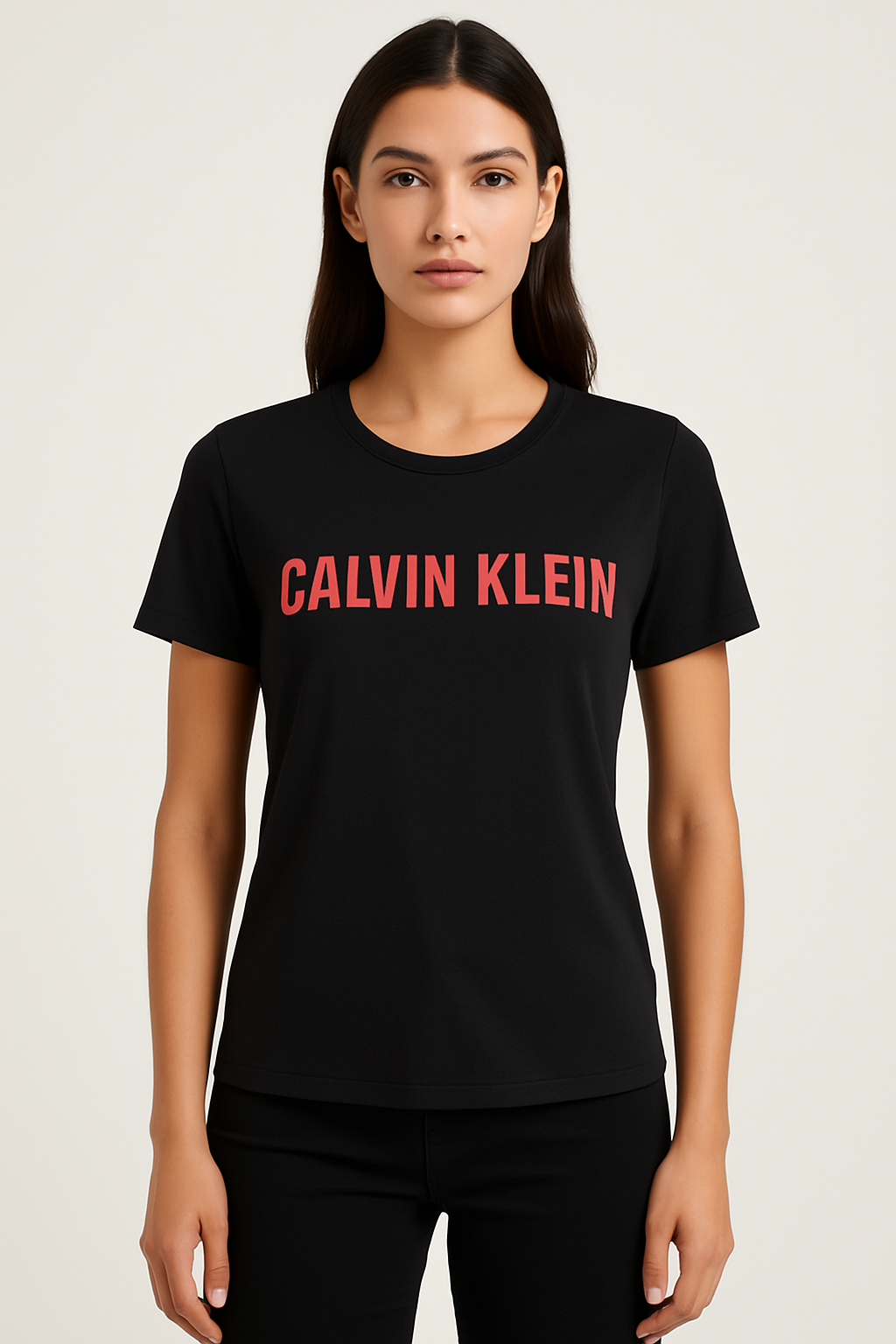 Vue de face Calvin Klein noir