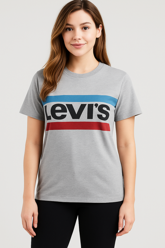 Vue de face Levi's gris