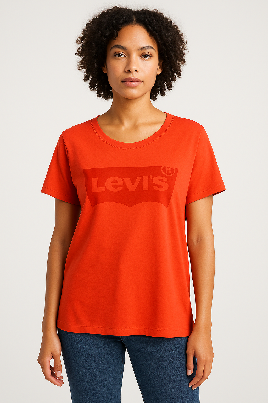 Vue de face Levi's rouge